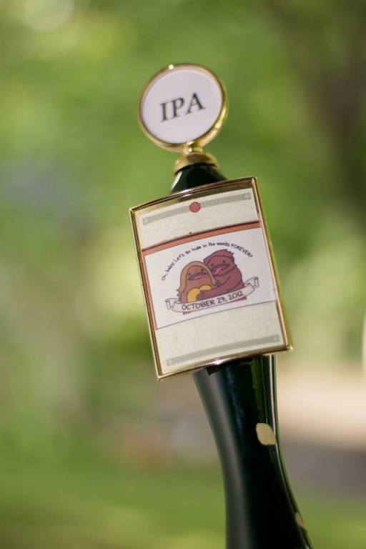 Curtesy of the Downtown Grill and Brewery, a pony keg of India Pale Ale.